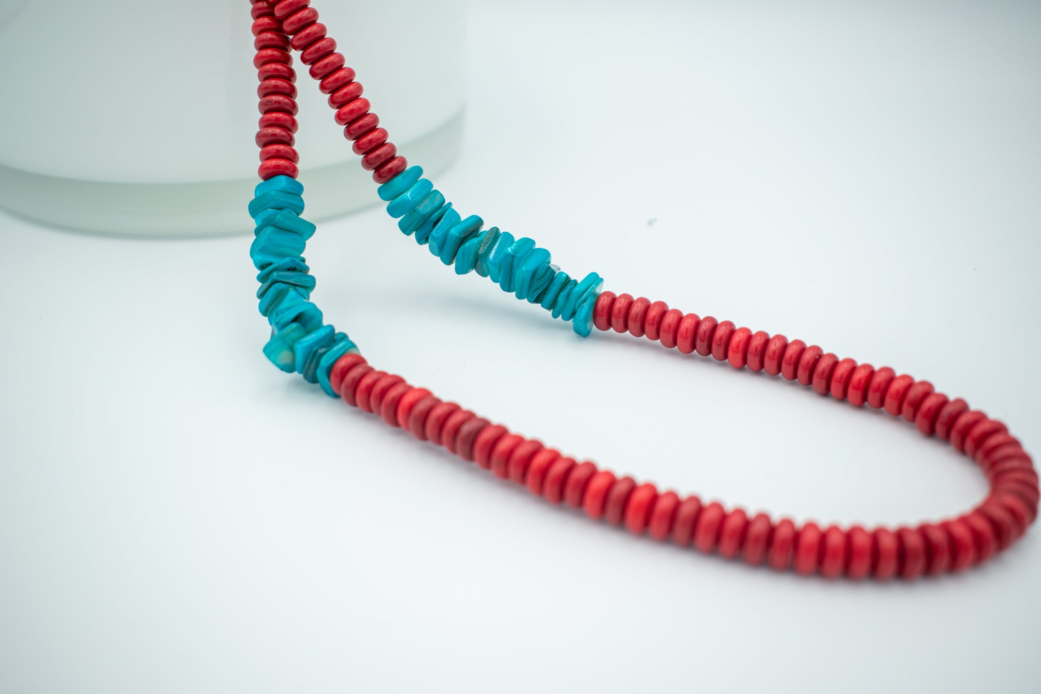 Marrakesh Red Velvet Necklace