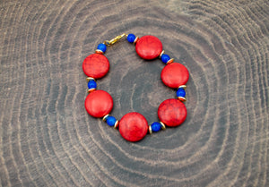 Amelia Crazy red bracelet