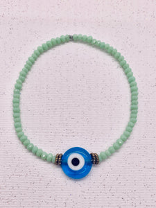 Blue Evil Eye Protection Bracelet