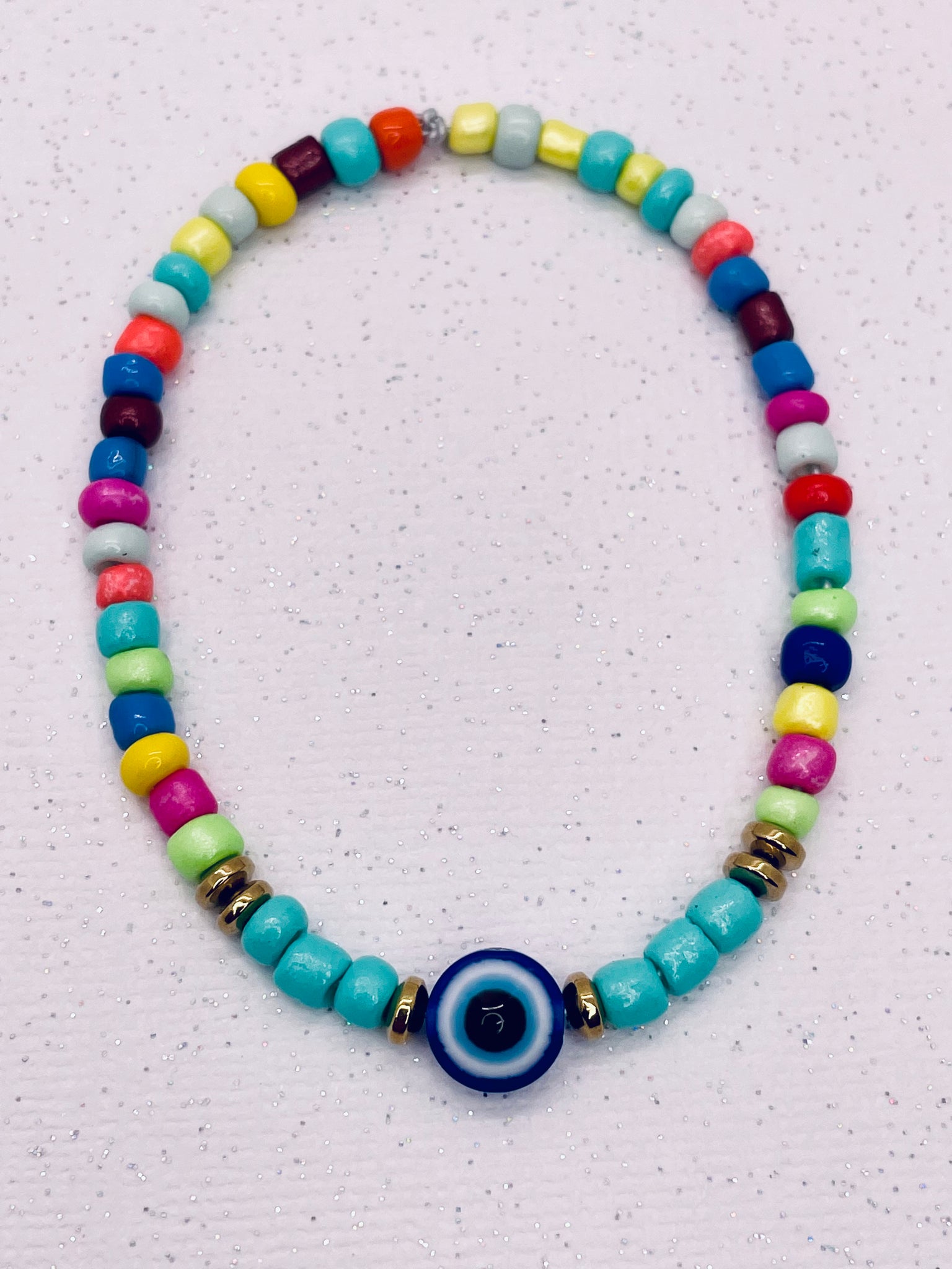 Blue Evil Eye Protection Bracelet