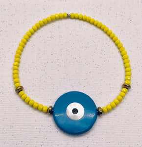 Blue Evil Eye Protection Bracelet