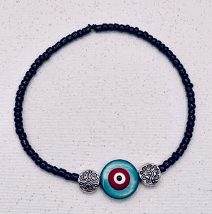 Blue Evil Eye Protection Bracelet