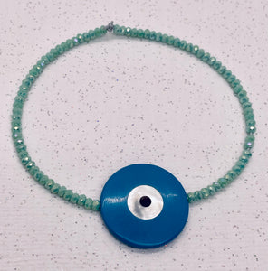 Blue Evil Eye Protection Bracelet