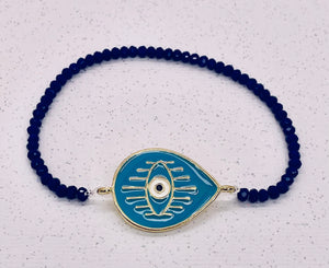 Blue Evil Eye Protection Bracelet